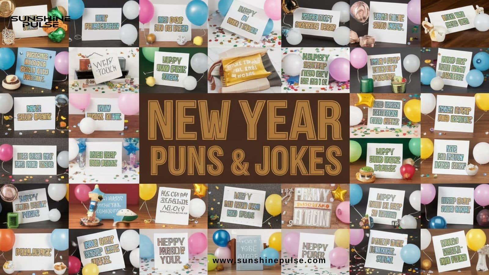 New Year Puns and jokes