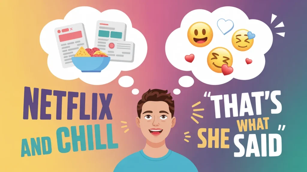 double meaning phrases & slang words